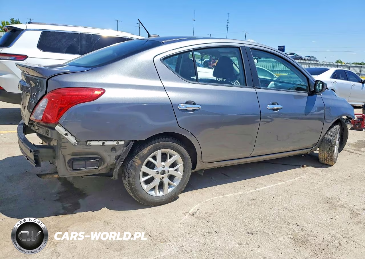 2018 Nissan Versa Sv VIN:3N1CN7AP7JL856180 - 3