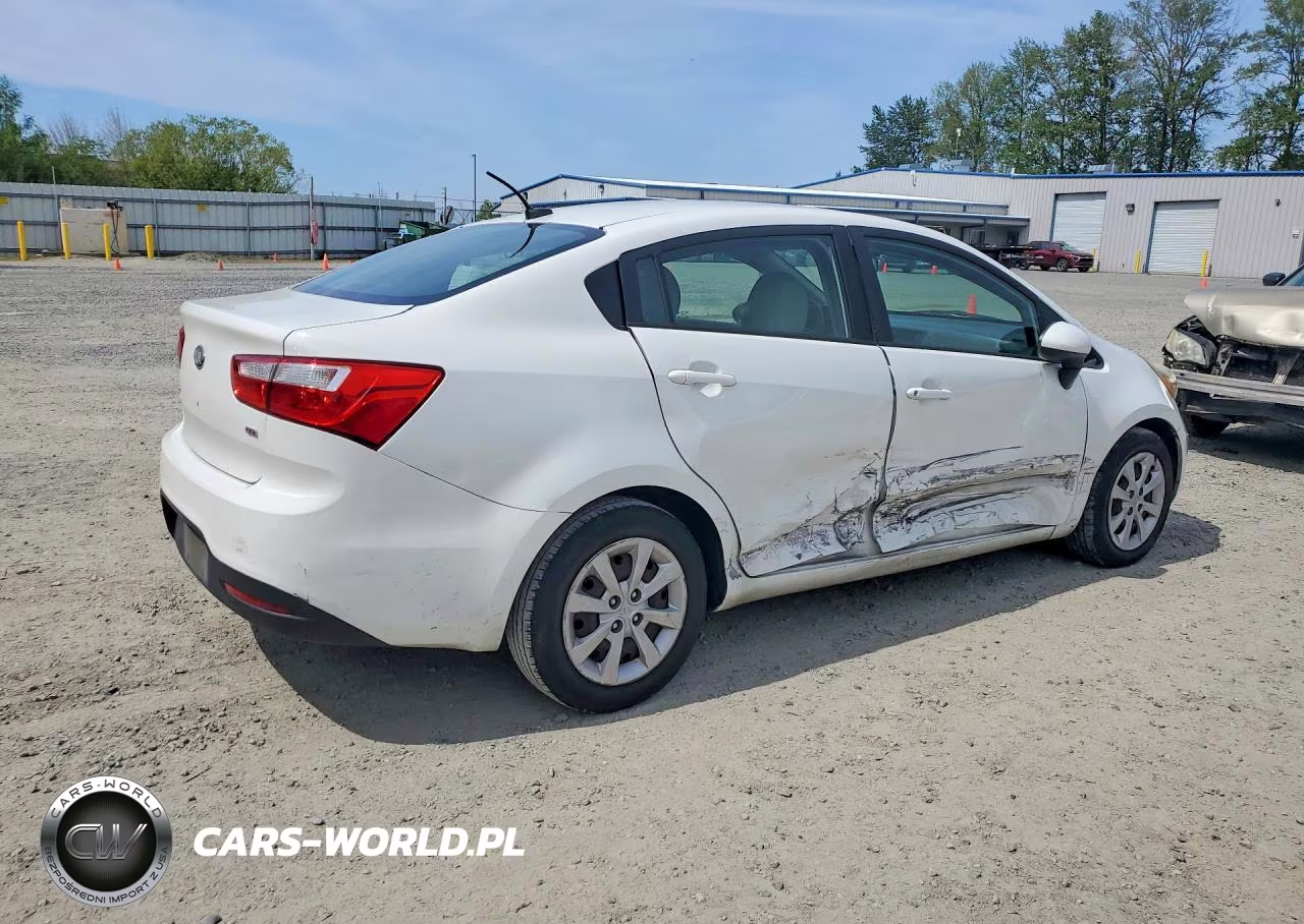 2013 Kia Rio Lx VIN:KNADM4A30D6212516 - 3