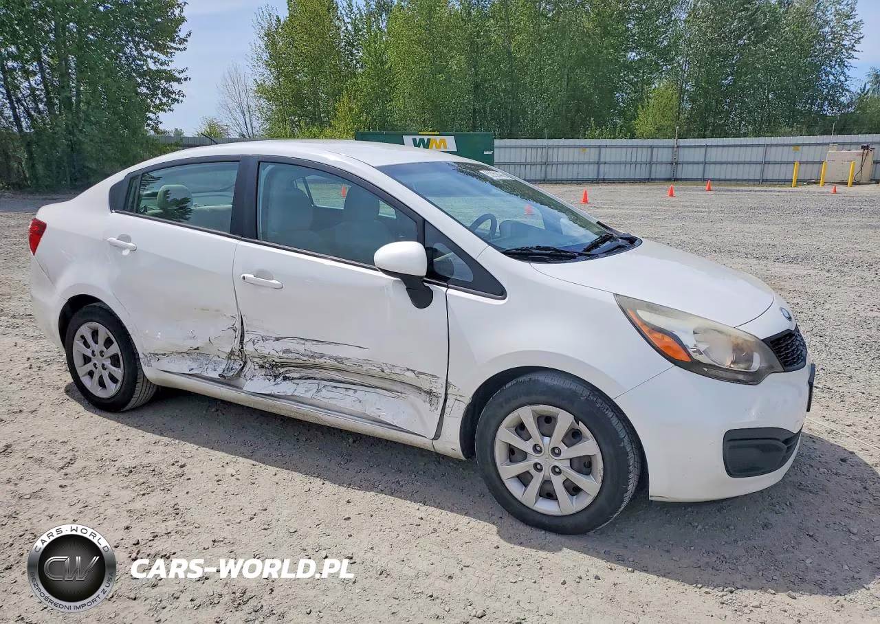 2013 Kia Rio Lx VIN:KNADM4A30D6212516 - 4