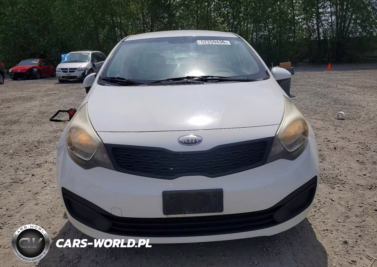 2013 Kia Rio Lx VIN:KNADM4A30D6212516 - 5