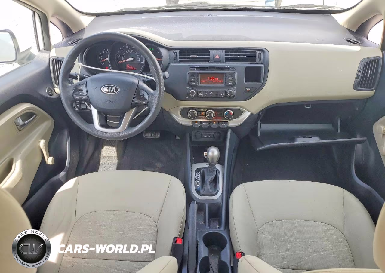 2013 Kia Rio Lx VIN:KNADM4A30D6212516 - 8
