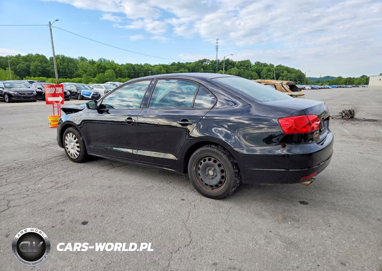 2012 Volkswagen Jetta Base VIN:3VW1K7AJ7CM348875 - 2