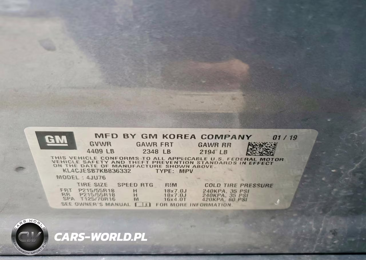 2019 Buick Encore Preferred VIN:KL4CJESB7KB836332 - 12