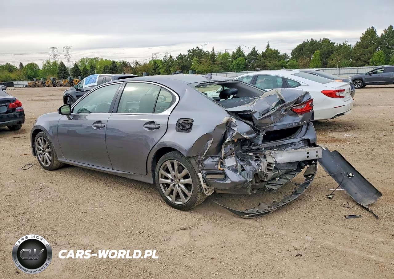 2014 Lexus Gs 350 VIN:JTHCE1BLXE5025475 - 2