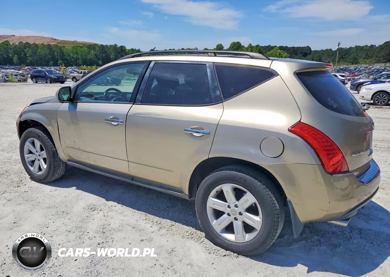 2007 Nissan Murano S VIN:JN8AZ08T17W524066 - 2