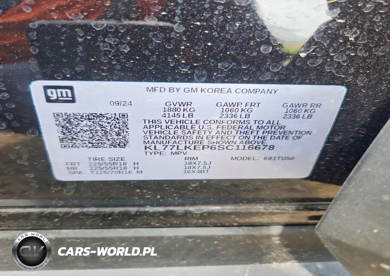 2025 Chevrolet Trax Activ VIN:KL77LKEP6SC116678 - 12