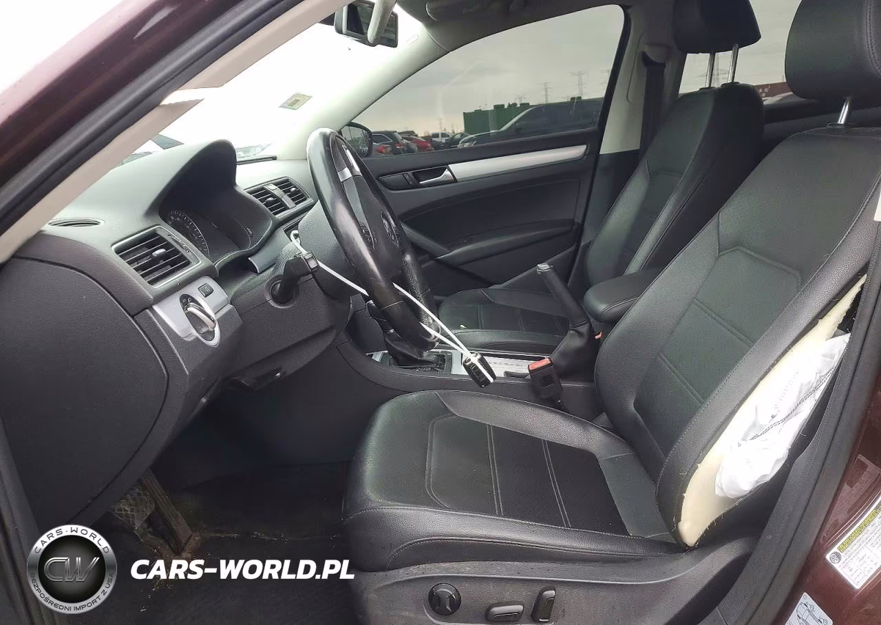 2012 Volkswagen Passat Se VIN:1VWBP7A34CC039826 - 7