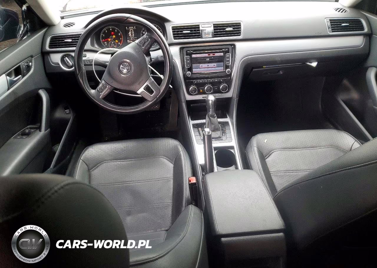 2012 Volkswagen Passat Se VIN:1VWBP7A34CC039826 - 8