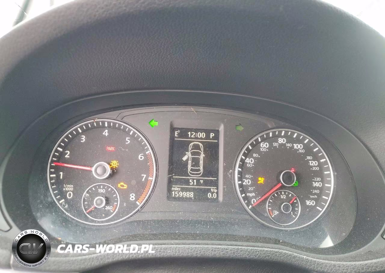 2012 Volkswagen Passat Se VIN:1VWBP7A34CC039826 - 9