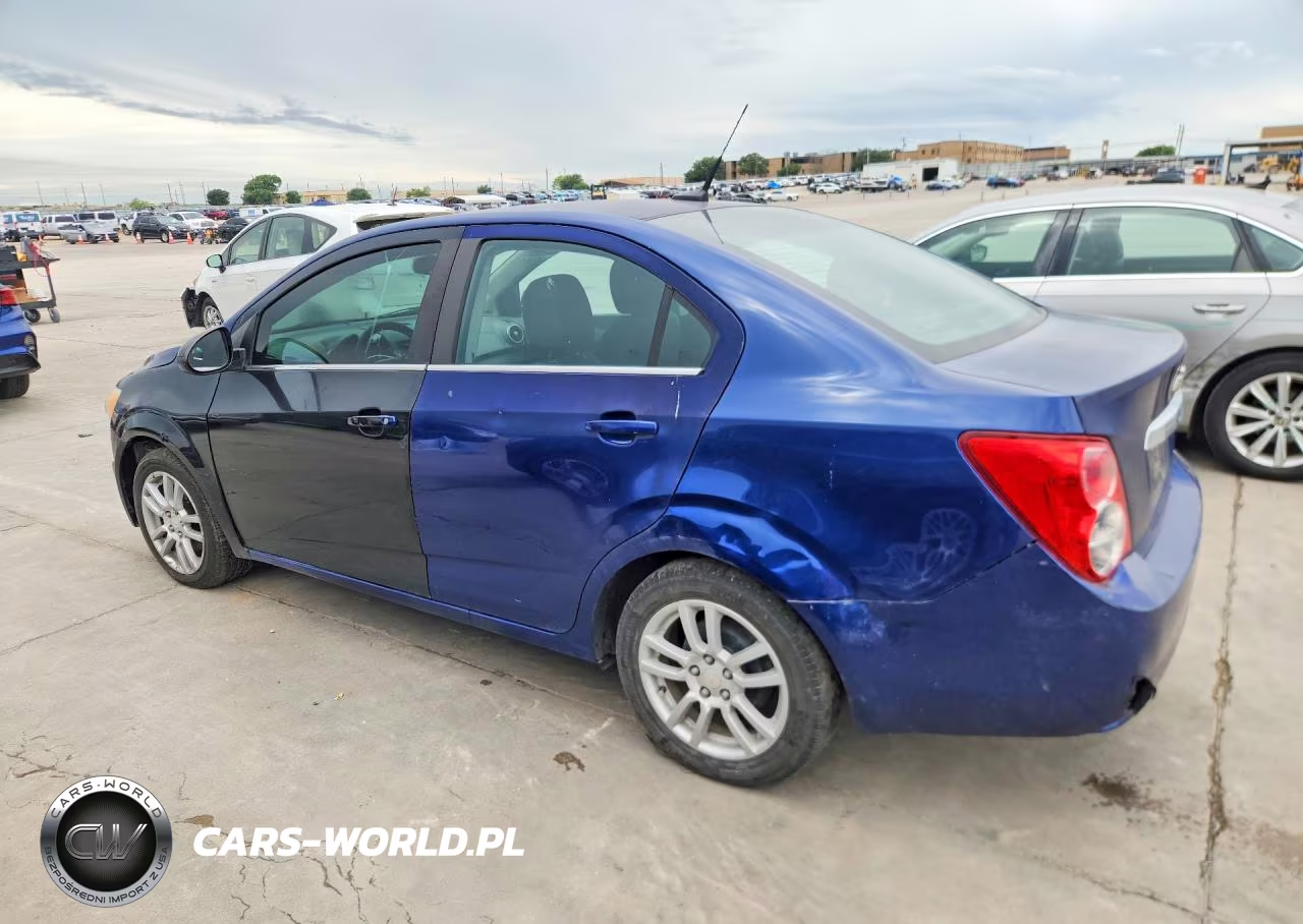 2013 Chevrolet Sonic Lt VIN:1G1JC5SH2D4114438 - 2