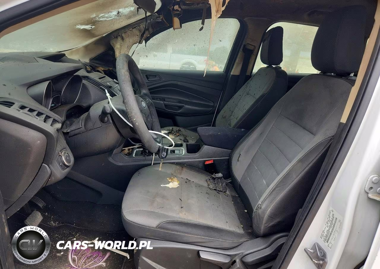 2018 Ford Escape S VIN:1FMCU0F74JUA33112 - 7