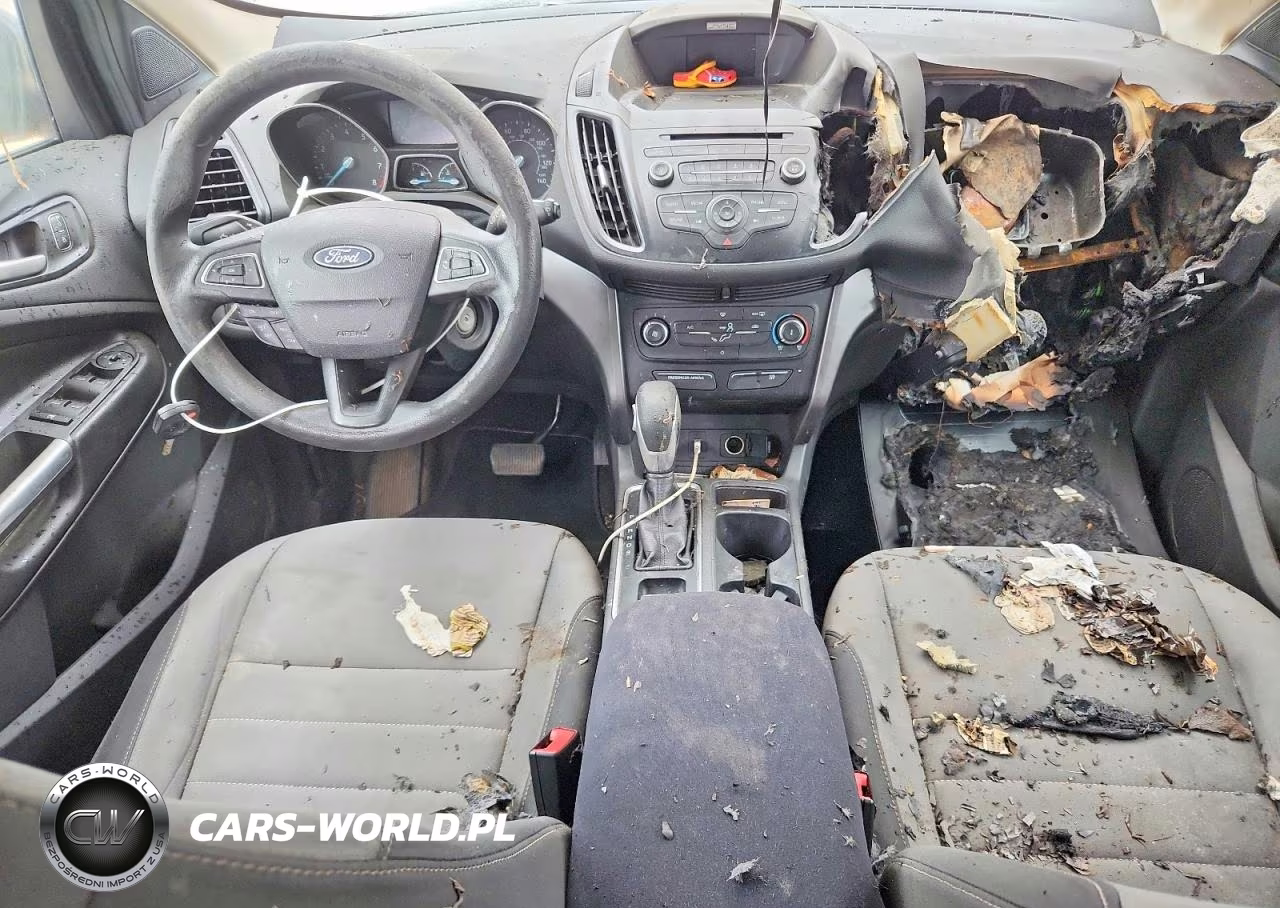 2018 Ford Escape S VIN:1FMCU0F74JUA33112 - 8