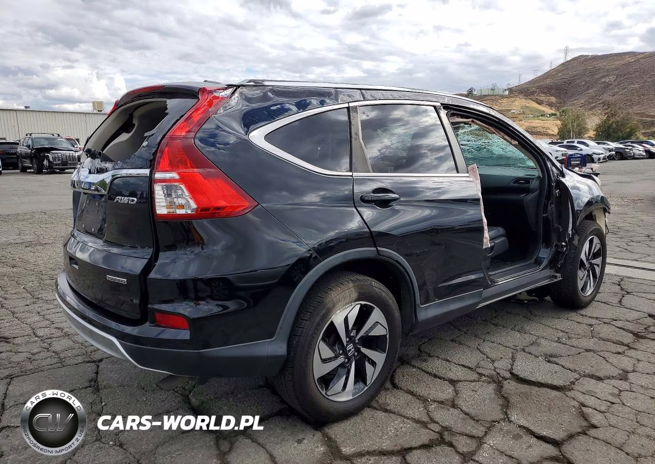 2016 Honda Cr-V Touring VIN:5J6RM4H90GL034741 - 3