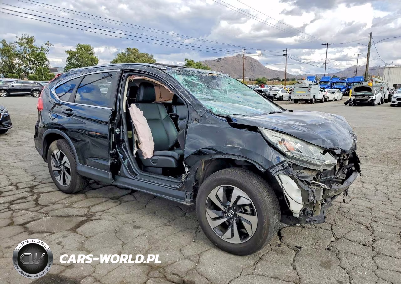 2016 Honda Cr-V Touring VIN:5J6RM4H90GL034741 - 4