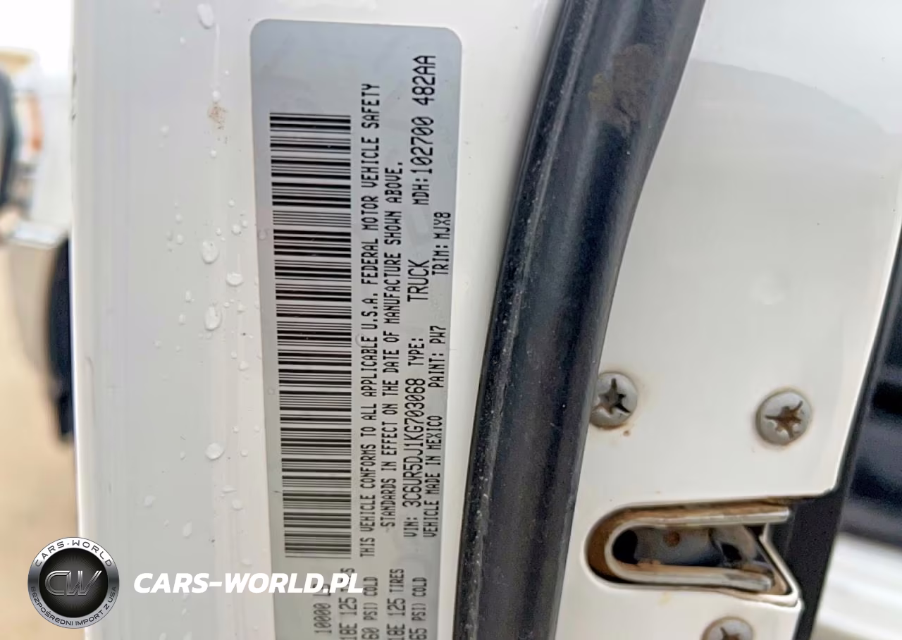 2019 Ram 2500 Big Horn VIN:3C6UR5DJ1KG703068 - 10