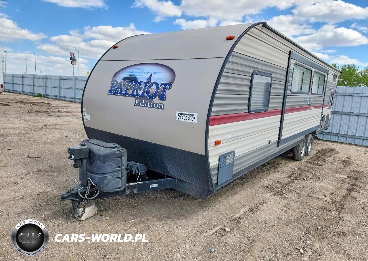 2019 Forest River Patriot Camper VIN:4X4TCKB29KK054459 - 2