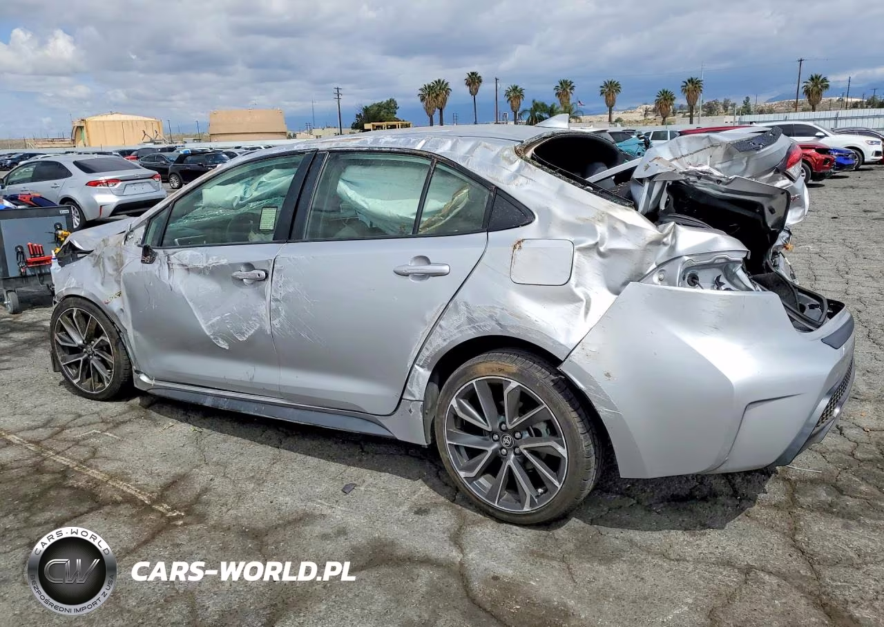 2021 Toyota Corolla Se VIN:JTDP4MCE1MJ058314 - 2