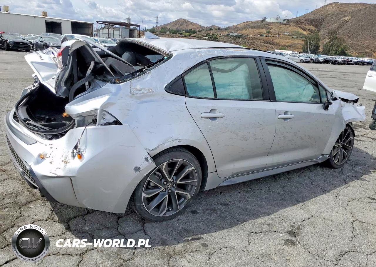 2021 Toyota Corolla Se VIN:JTDP4MCE1MJ058314 - 3