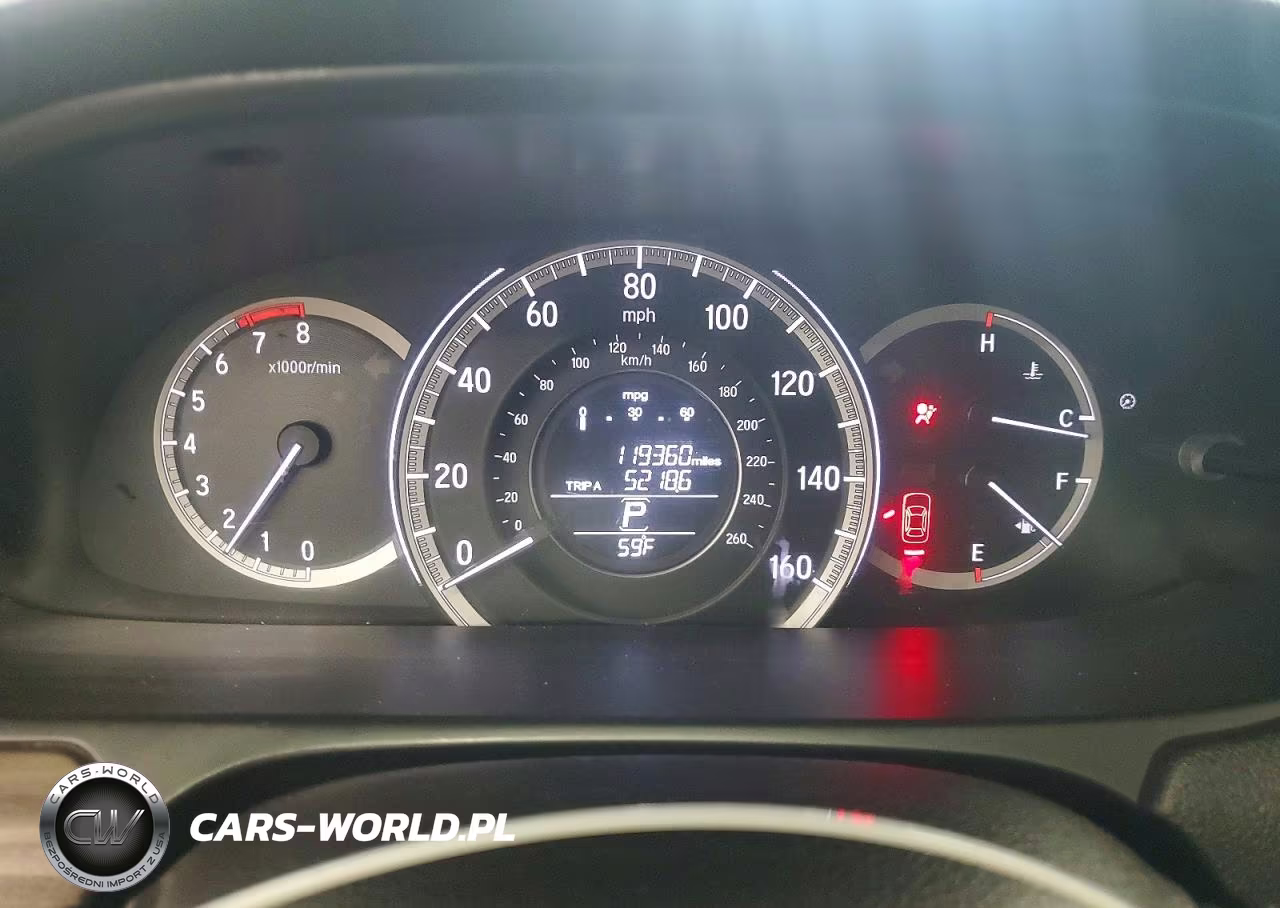 2017 Honda Accord Ex VIN:1HGCR2F78HA166986 - 9
