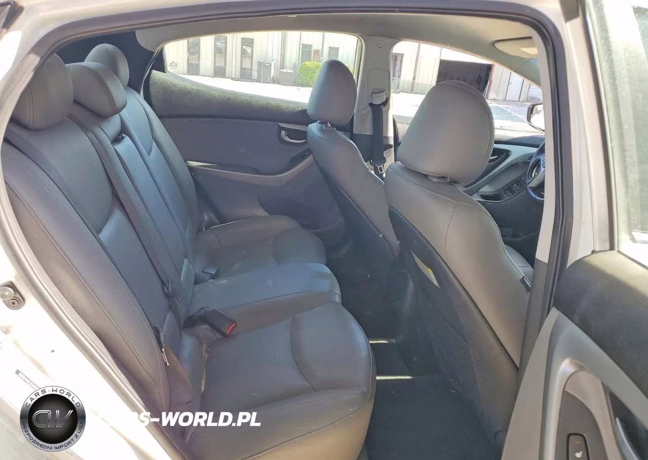 2014 Hyundai Elantra Limited VIN:5NPDH4AE2EH456619 - 10