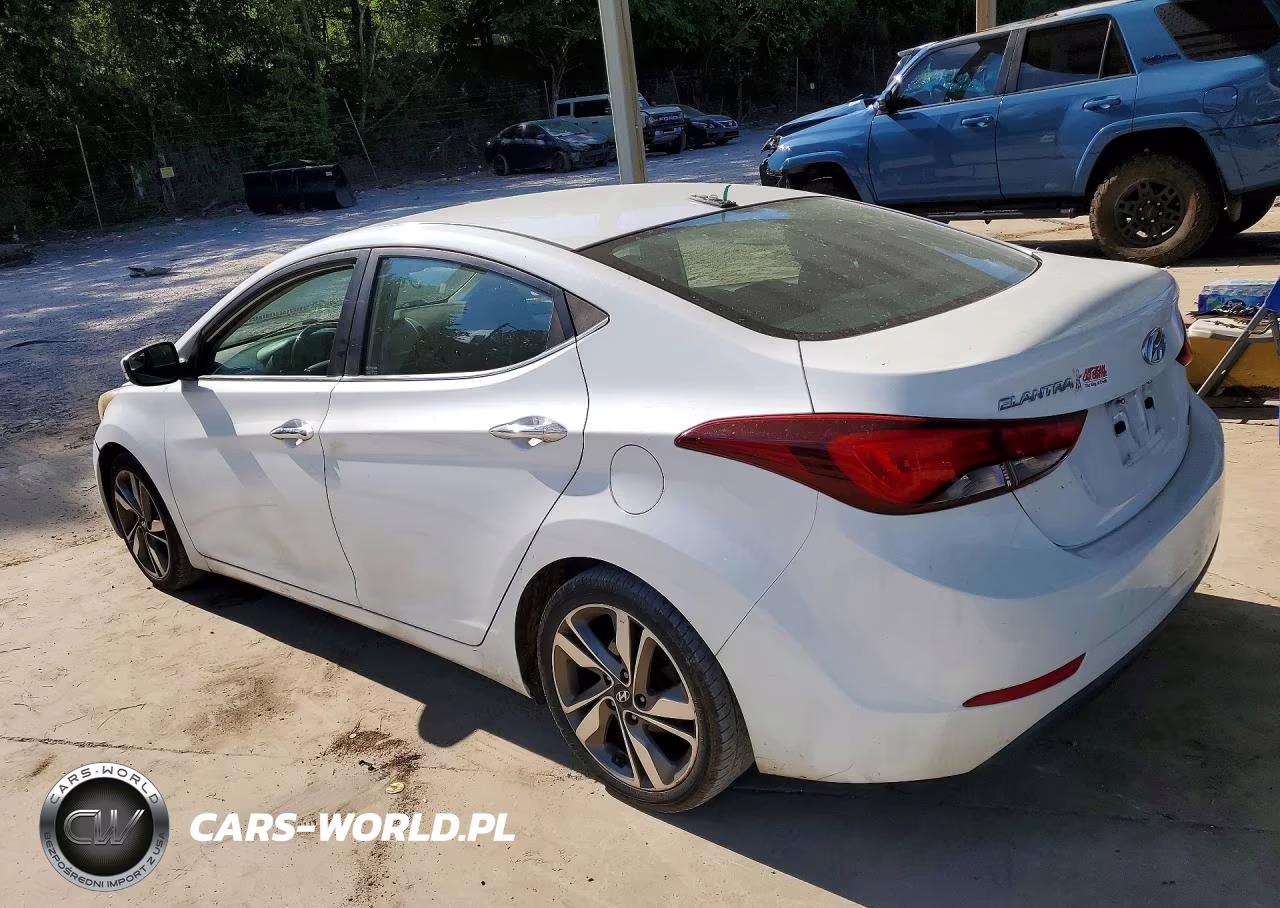 2014 Hyundai Elantra Limited VIN:5NPDH4AE2EH456619 - 2