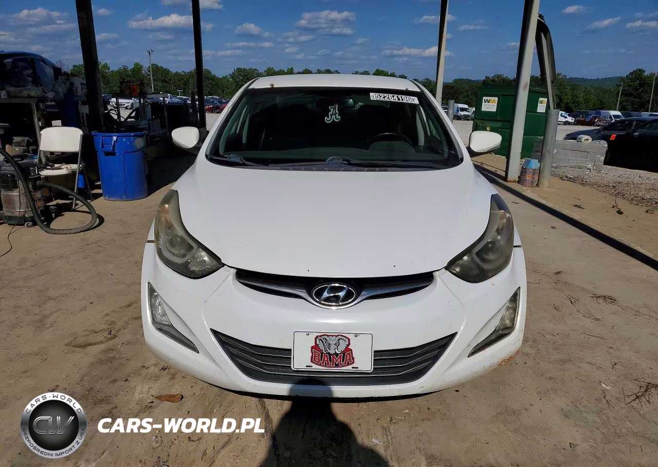 2014 Hyundai Elantra Limited VIN:5NPDH4AE2EH456619 - 5