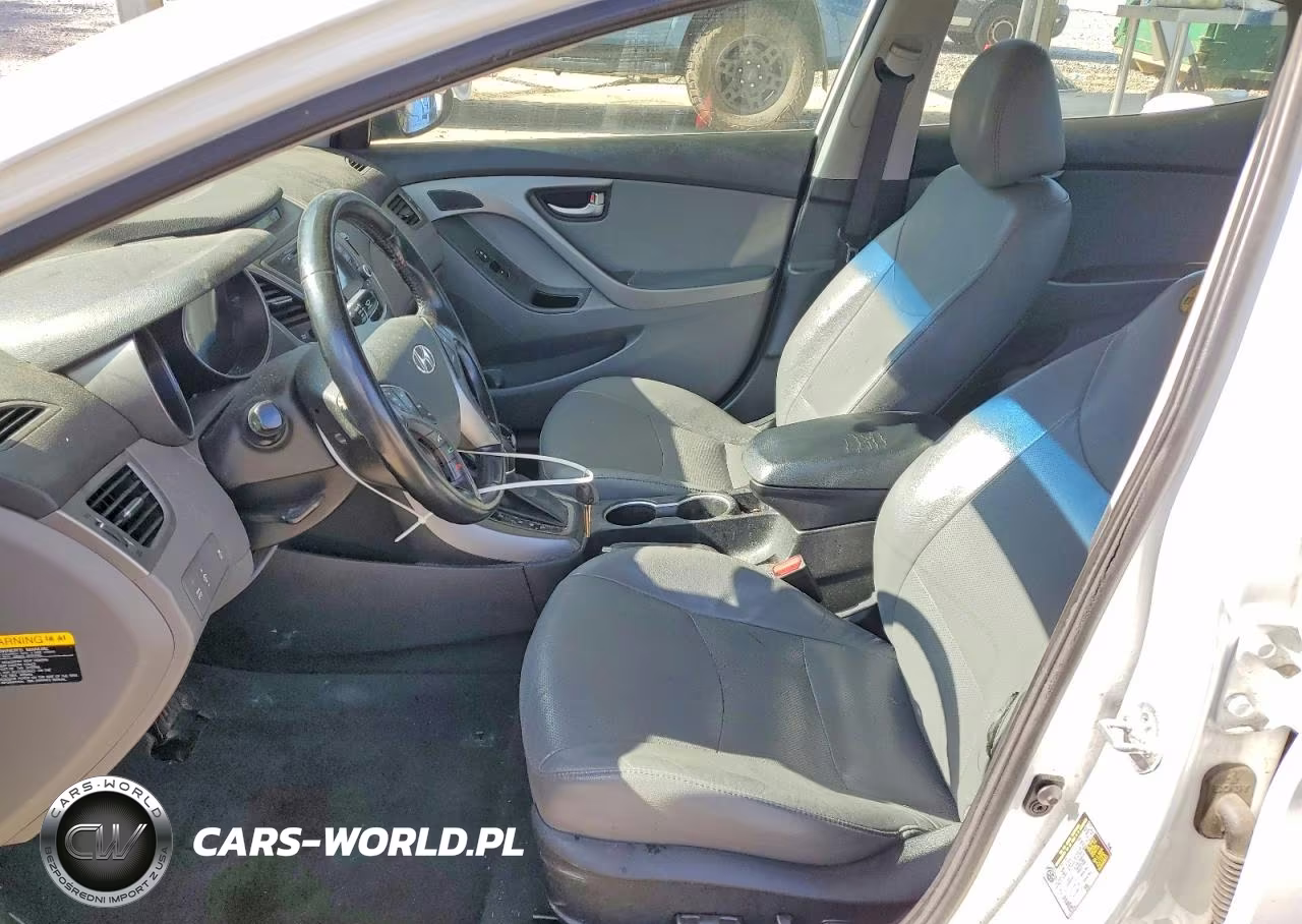 2014 Hyundai Elantra Limited VIN:5NPDH4AE2EH456619 - 7