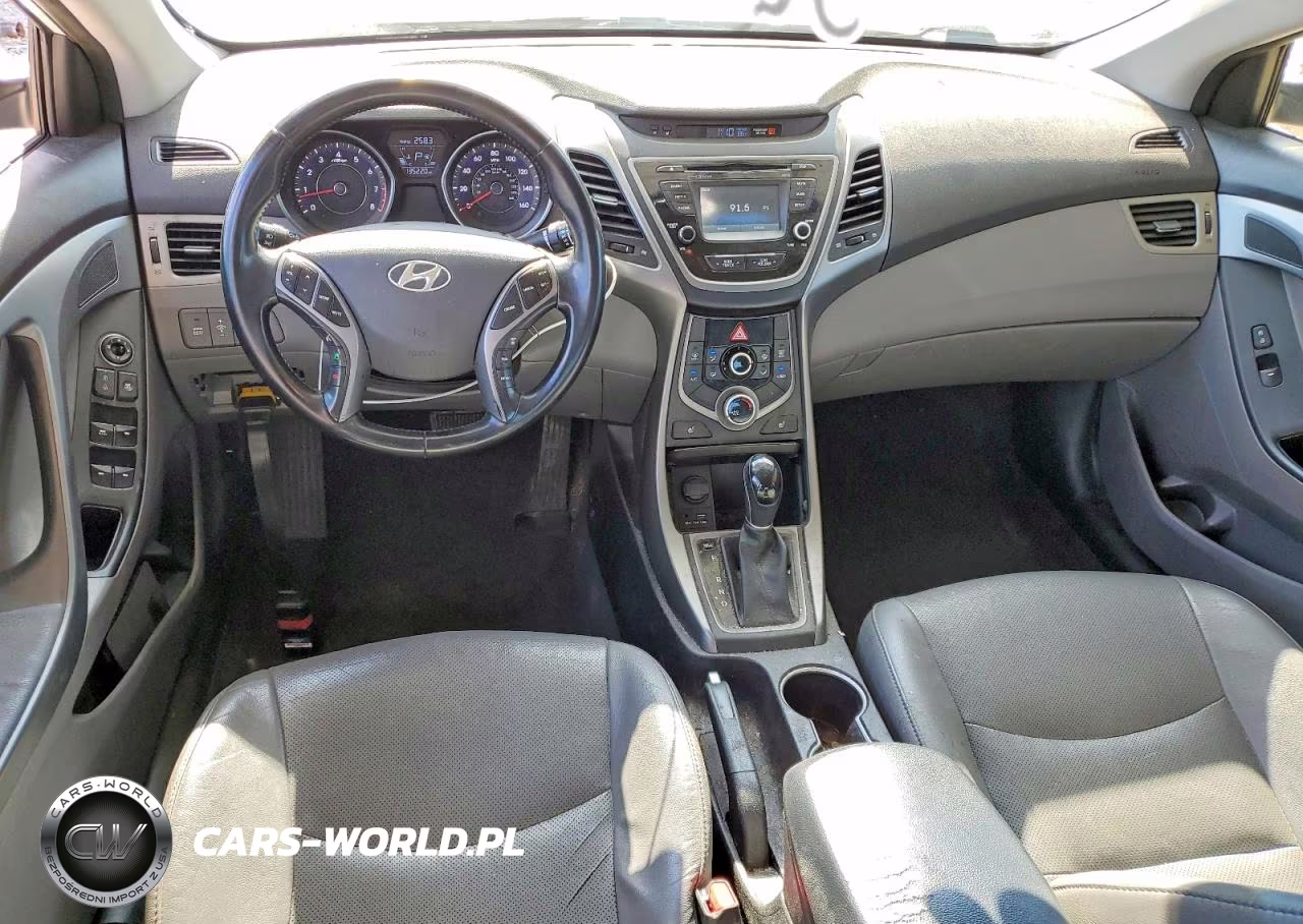 2014 Hyundai Elantra Limited VIN:5NPDH4AE2EH456619 - 8
