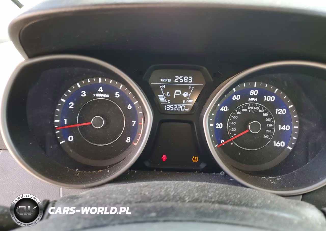 2014 Hyundai Elantra Limited VIN:5NPDH4AE2EH456619 - 9