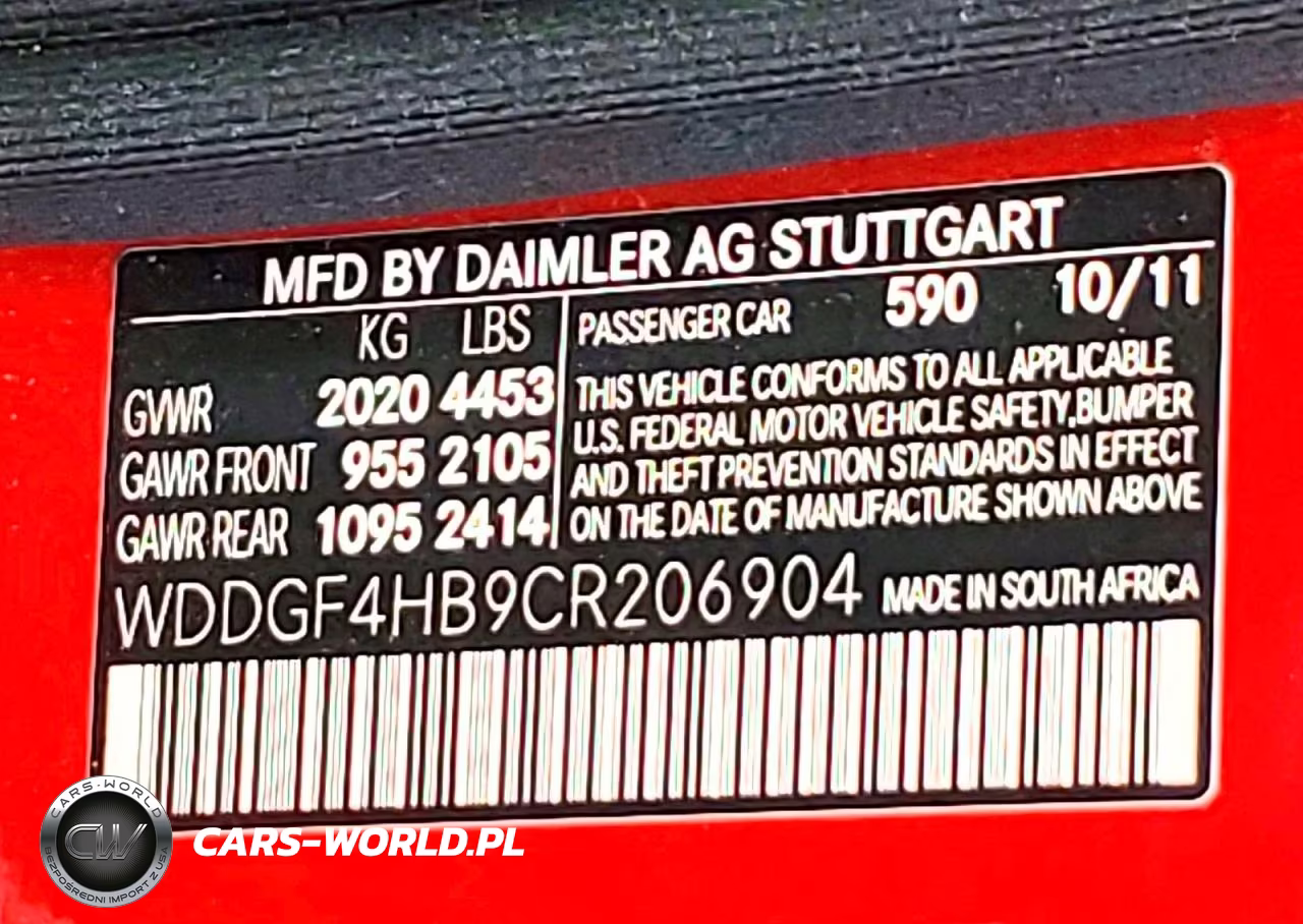 2012 Mercedes-Benz C 250 VIN:WDDGF4HB9CR206904 - 12