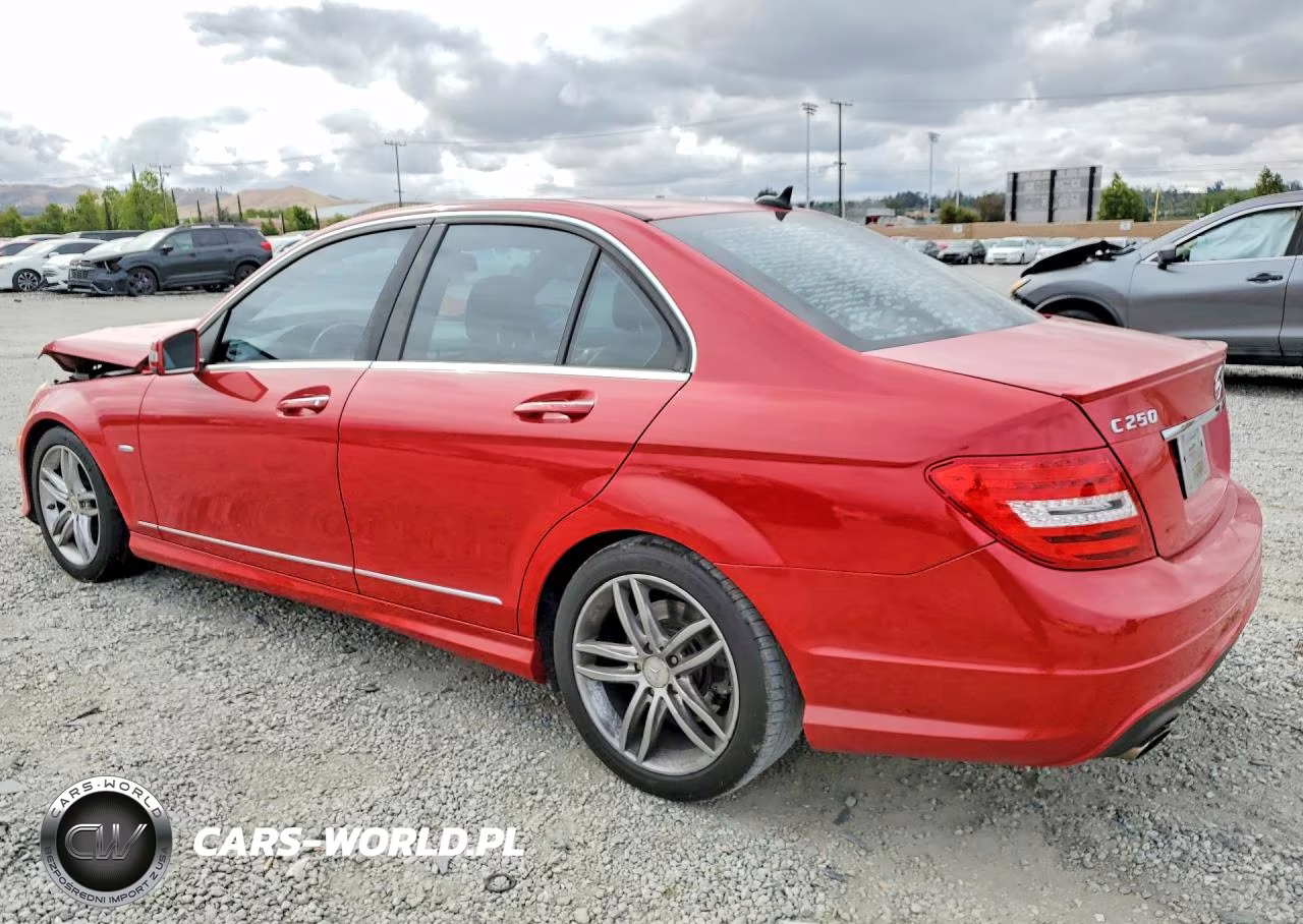 2012 Mercedes-Benz C 250 VIN:WDDGF4HB9CR206904 - 2