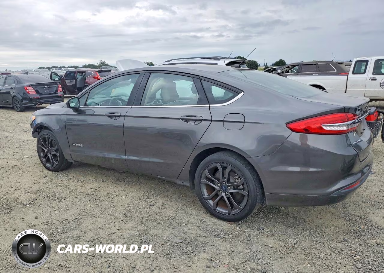 2018 Ford Fusion S Hybrid VIN:3FA6P0UUXJR261663 - 2