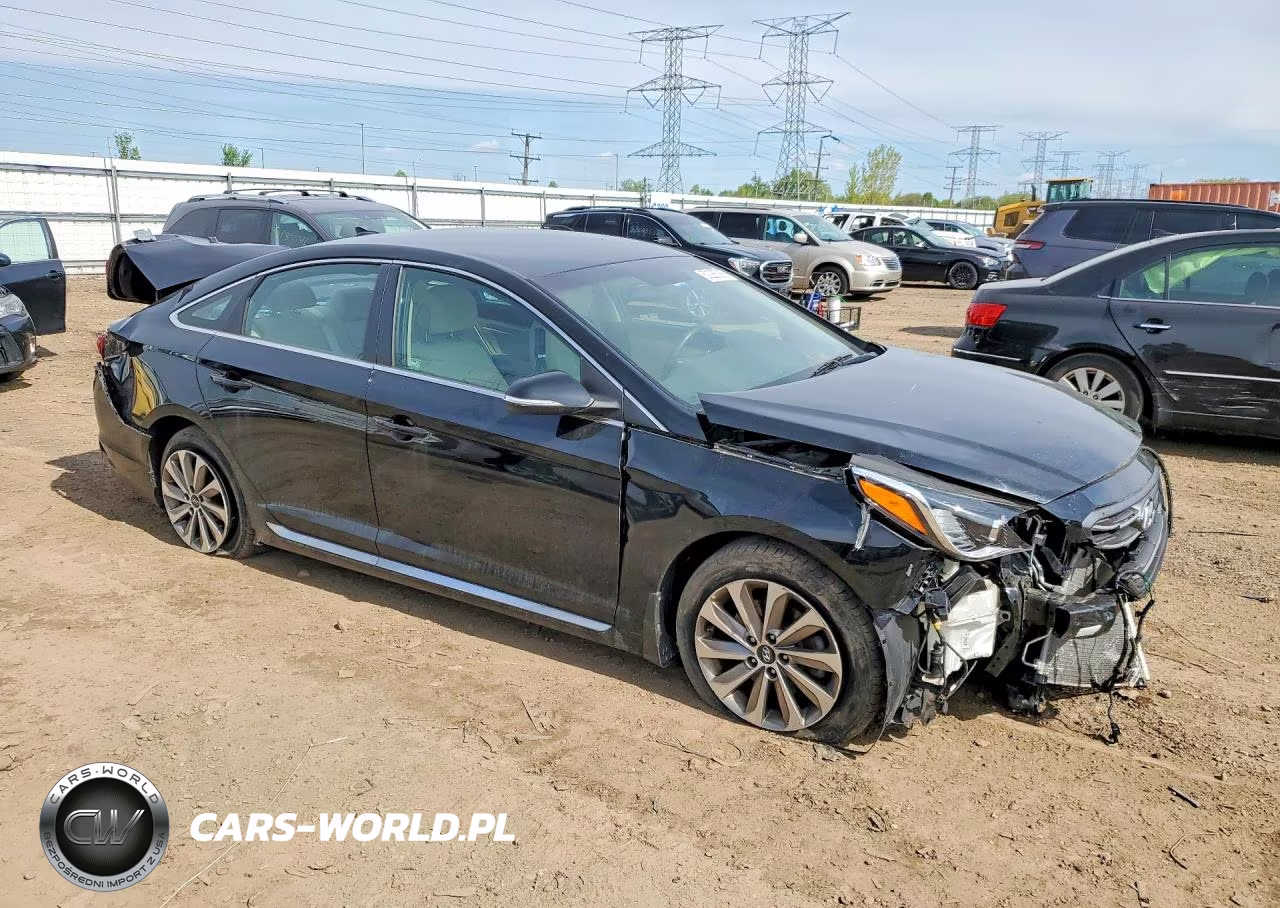 2016 Hyundai Sonata Sport VIN:5NPE34AF9GH394117 - 4