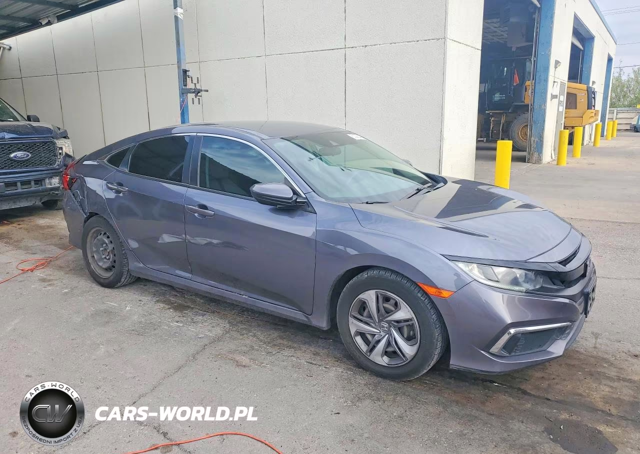 2020 Honda Civic Lx VIN:2HGFC2F67LH575416 - 4
