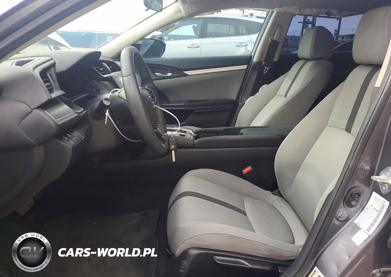 2020 Honda Civic Lx VIN:2HGFC2F67LH575416 - 7