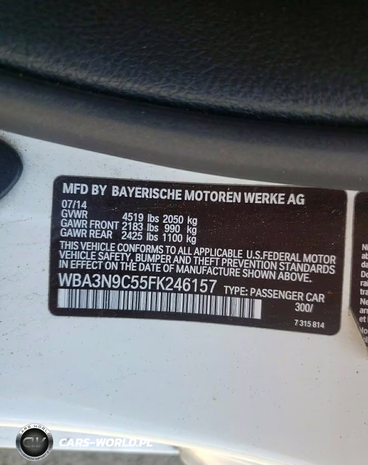 2015 BMW 428 Xi VIN:WBA3N9C55FK246157 - 12