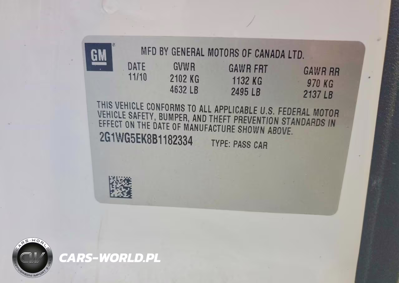 2011 Chevrolet Impala Lt VIN:2G1WG5EK8B1182334 - 13
