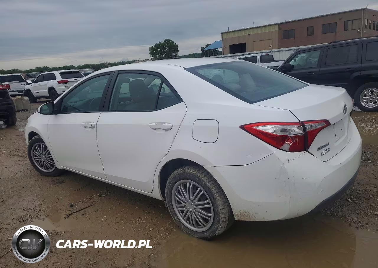 2015 Toyota Corolla Le VIN:2T1BURHE2FC476444 - 2