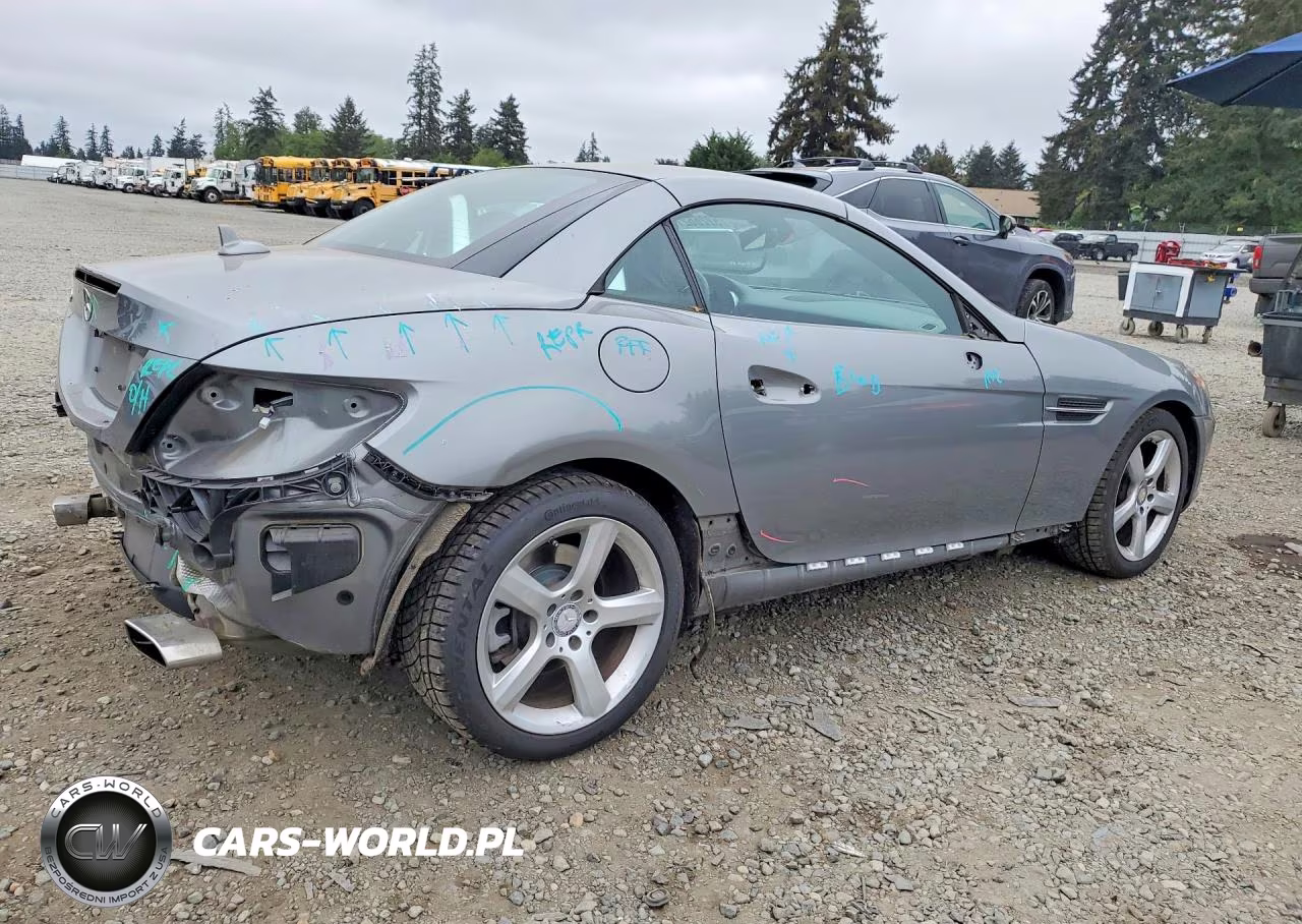 2012 Mercedes-Benz Slk 250 VIN:WDDPK4HAXCF036248 - 3