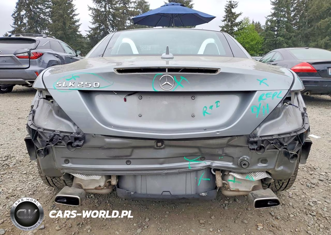 2012 Mercedes-Benz Slk 250 VIN:WDDPK4HAXCF036248 - 6