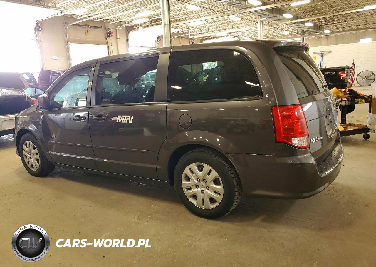 2016 Dodge Grand Caravan Se VIN:2C4RDGBG9GR134522 - 2