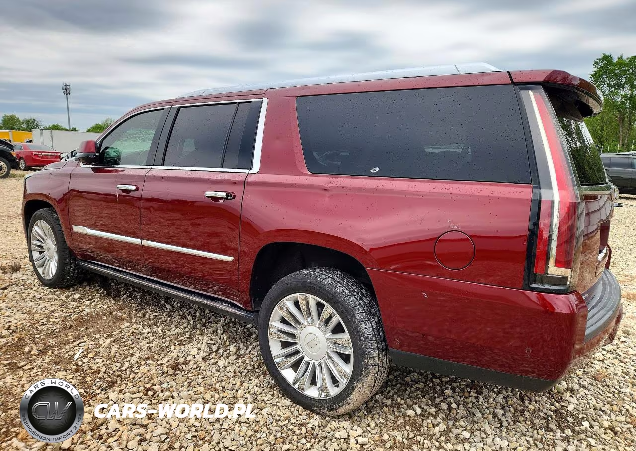 2017 Cadillac Escalade Esv Platinum VIN:1GYS4KKJ9HR130570 - 2