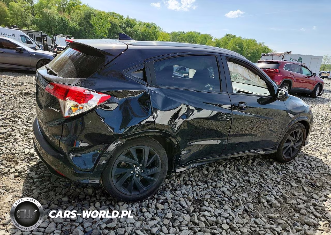 2021 Honda Hr-V Sport VIN:3CZRU5H1XMM707013 - 3