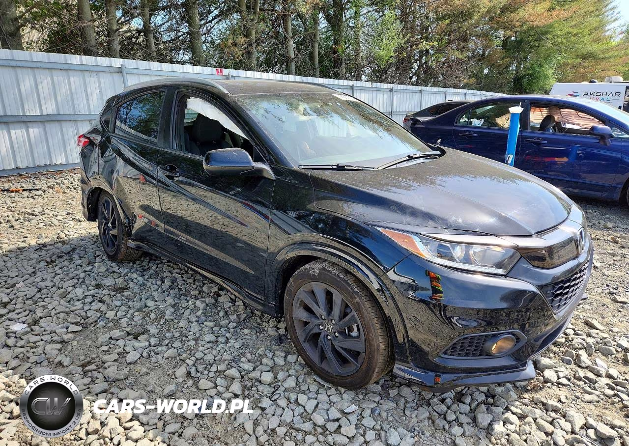 2021 Honda Hr-V Sport VIN:3CZRU5H1XMM707013 - 4