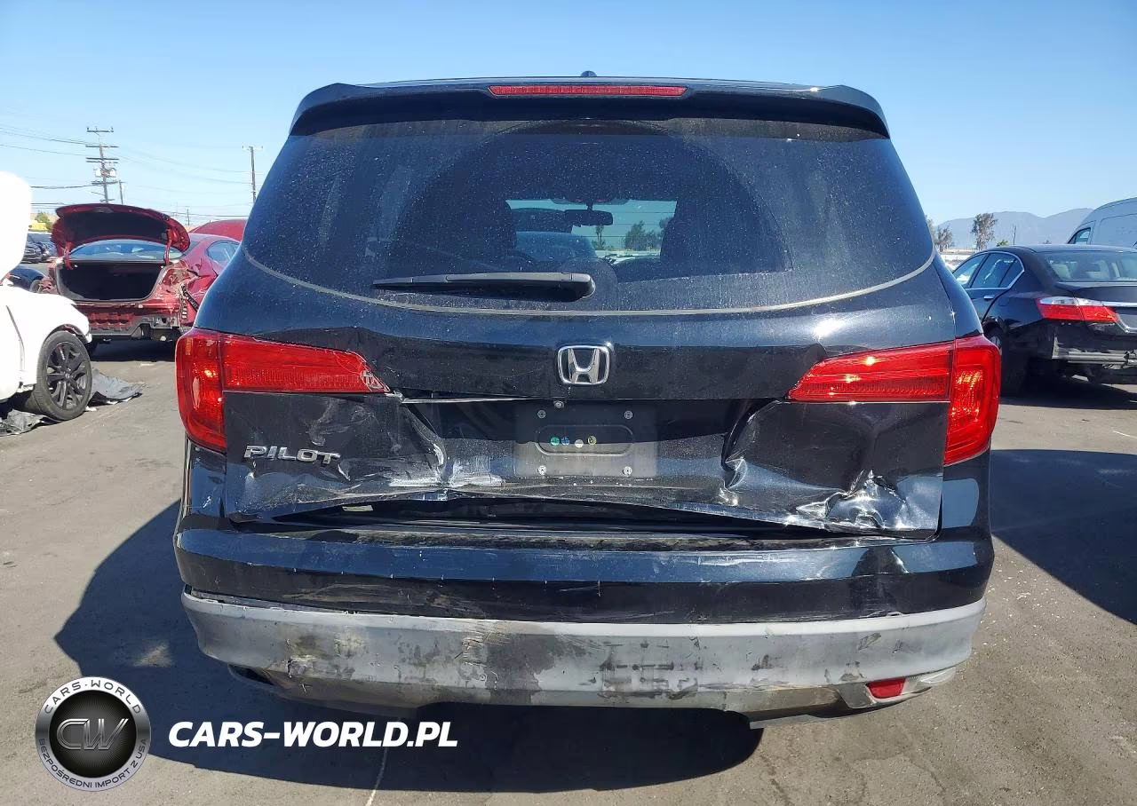2016 Honda Pilot Exl VIN:5FNYF5H58GB034987 - 6