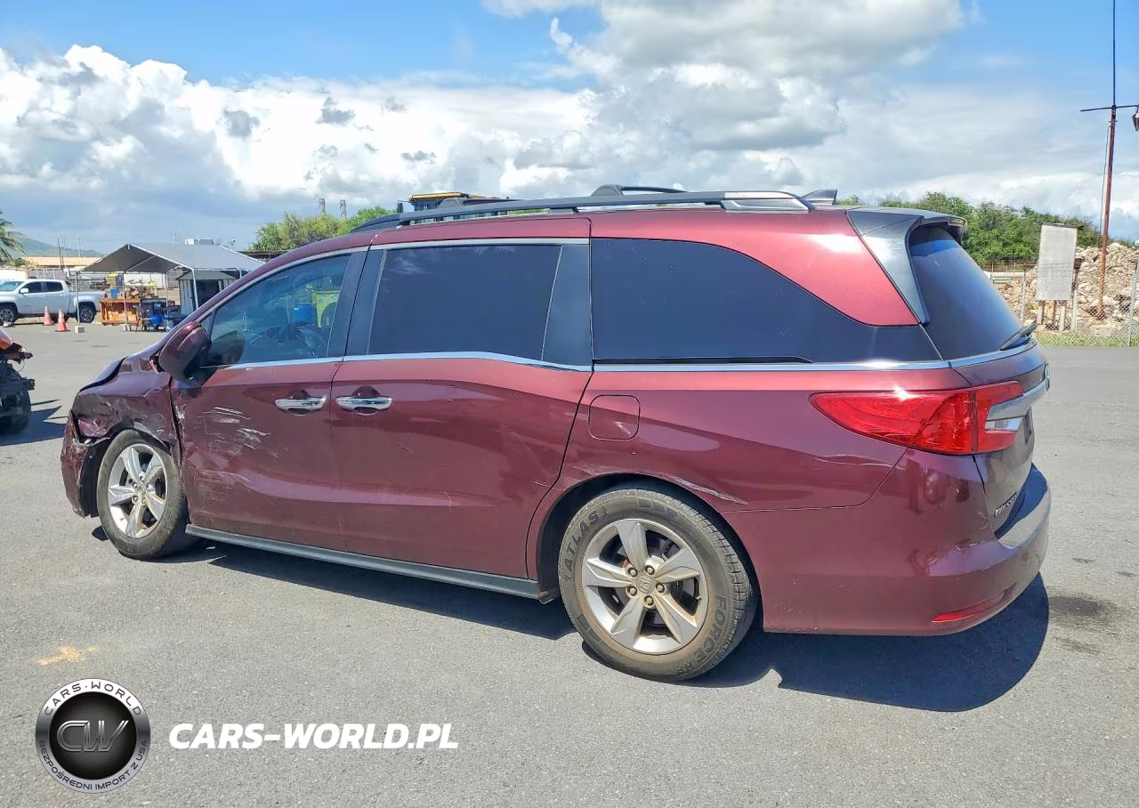 2020 Honda Odyssey Exl VIN:5FNRL6H77LB074105 - 2