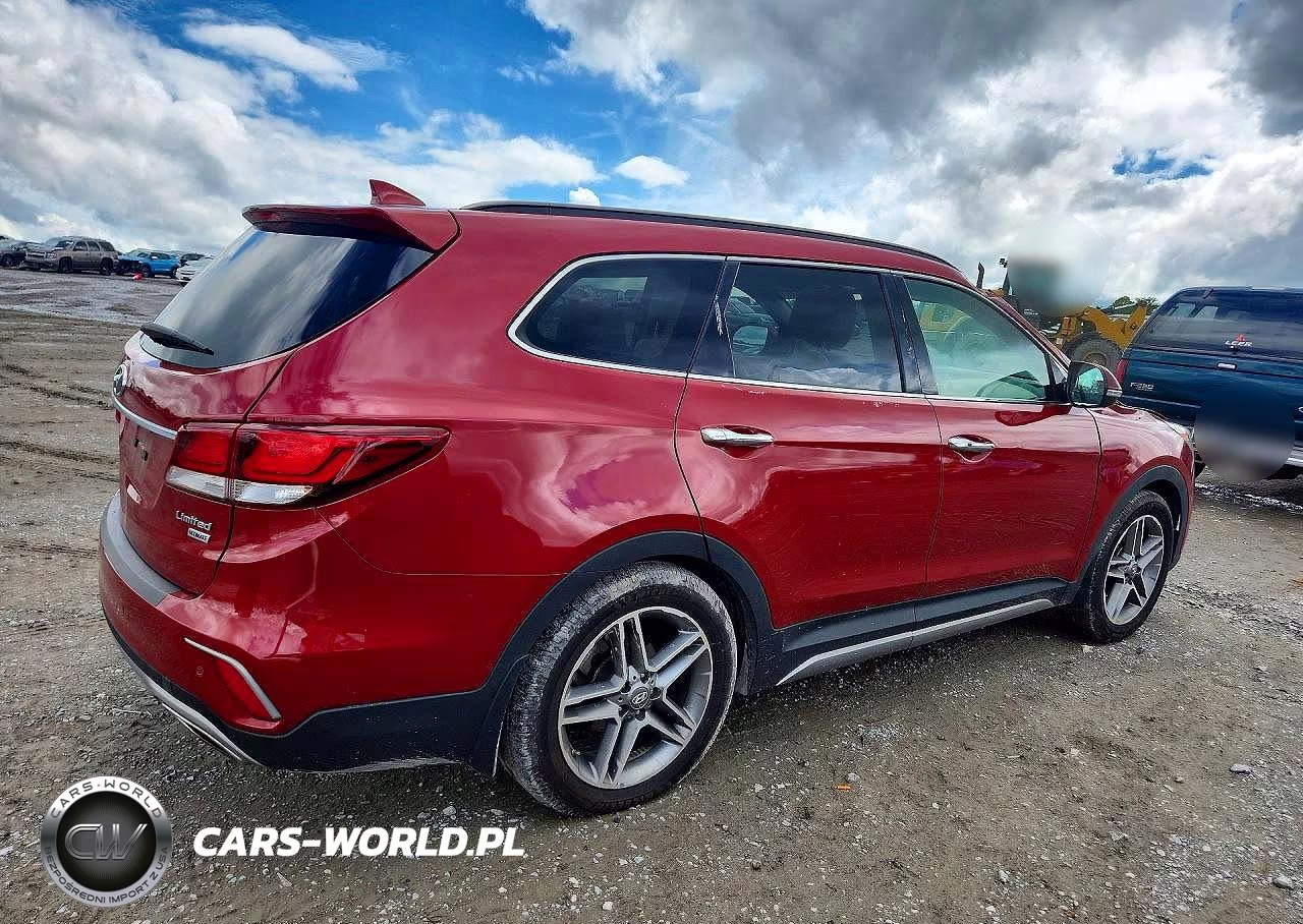 2017 Hyundai Santa Fe Limited Ultimate VIN:KM8SR4HF9HU216637 - 3