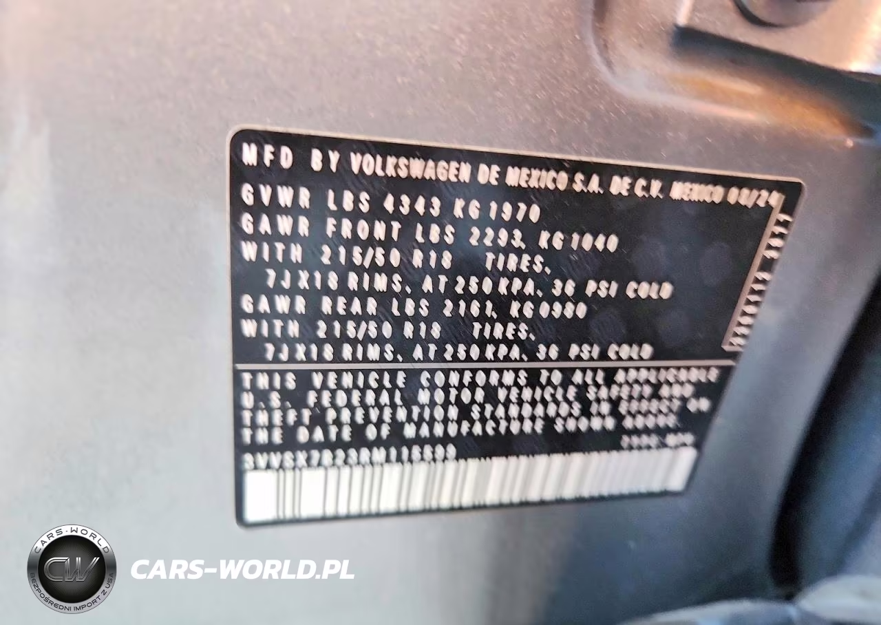 2024 Volkswagen Taos Se VIN:3VVSX7B23RM115599 - 13
