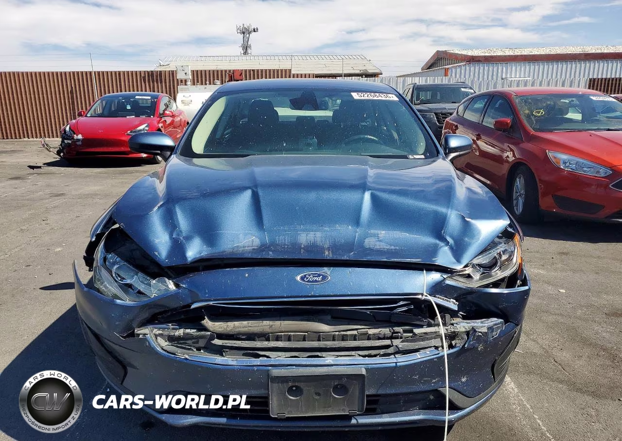 2019 Ford Fusion Se VIN:3FA6P0LU9KR181368 - 5