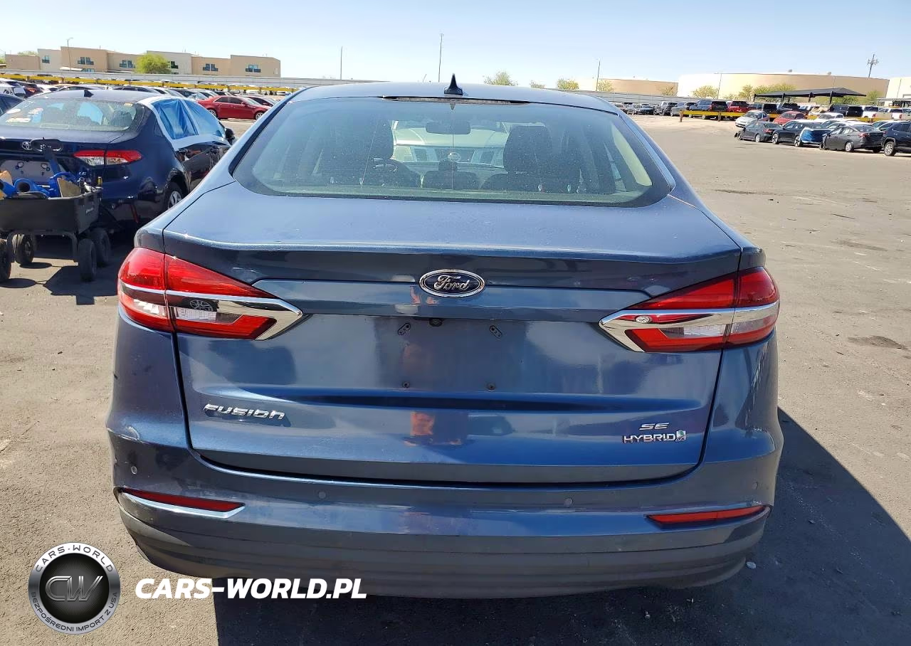 2019 Ford Fusion Se VIN:3FA6P0LU9KR181368 - 6
